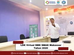 { S M A K - M A K A S S A R} : Kegiatan LDK tahun 2020 berlangsung 2 hari dan digelar secara Virtual